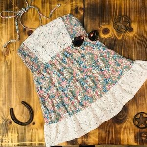 Boho Lace Decree Halter Top
